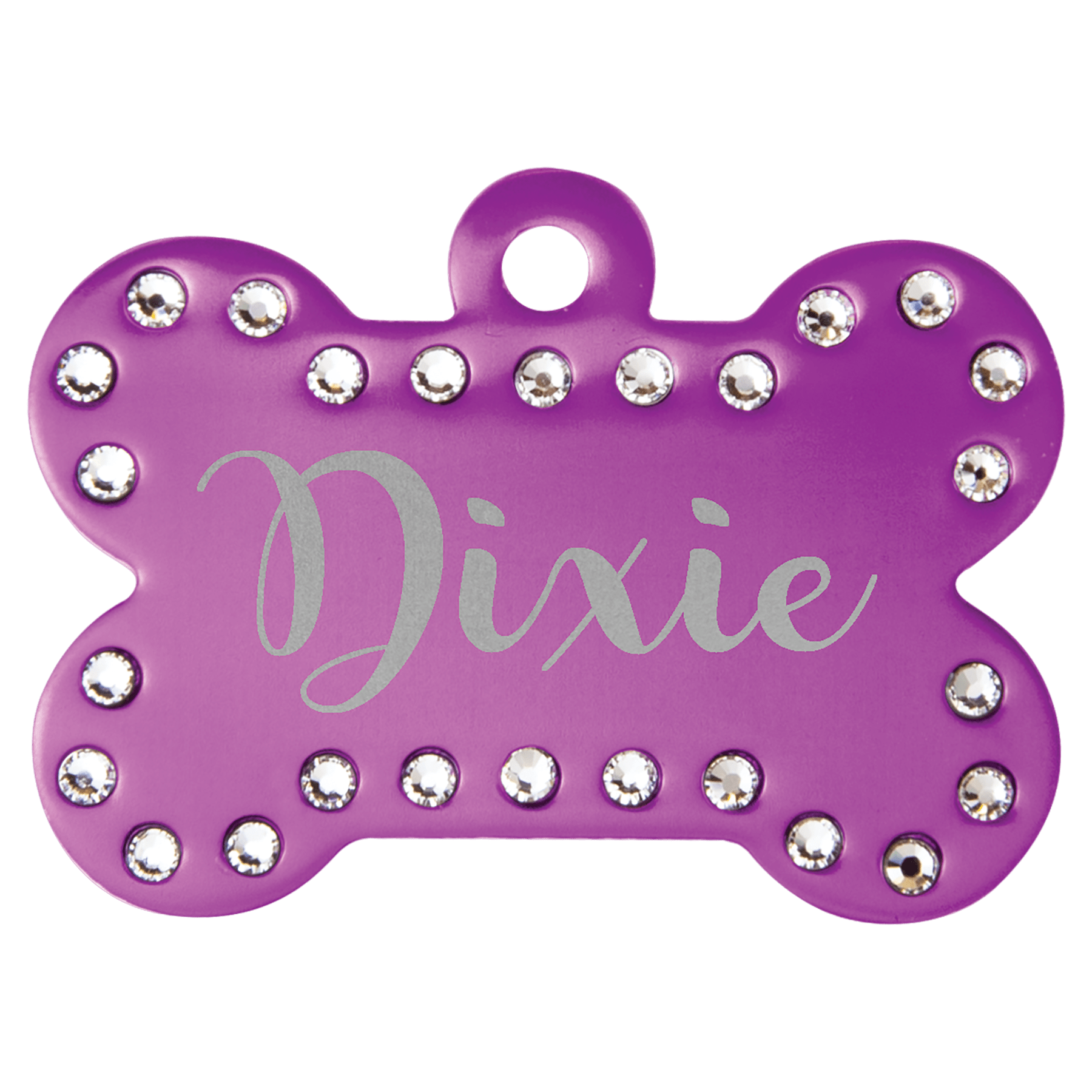 Swarovski Crystal Dog Tag