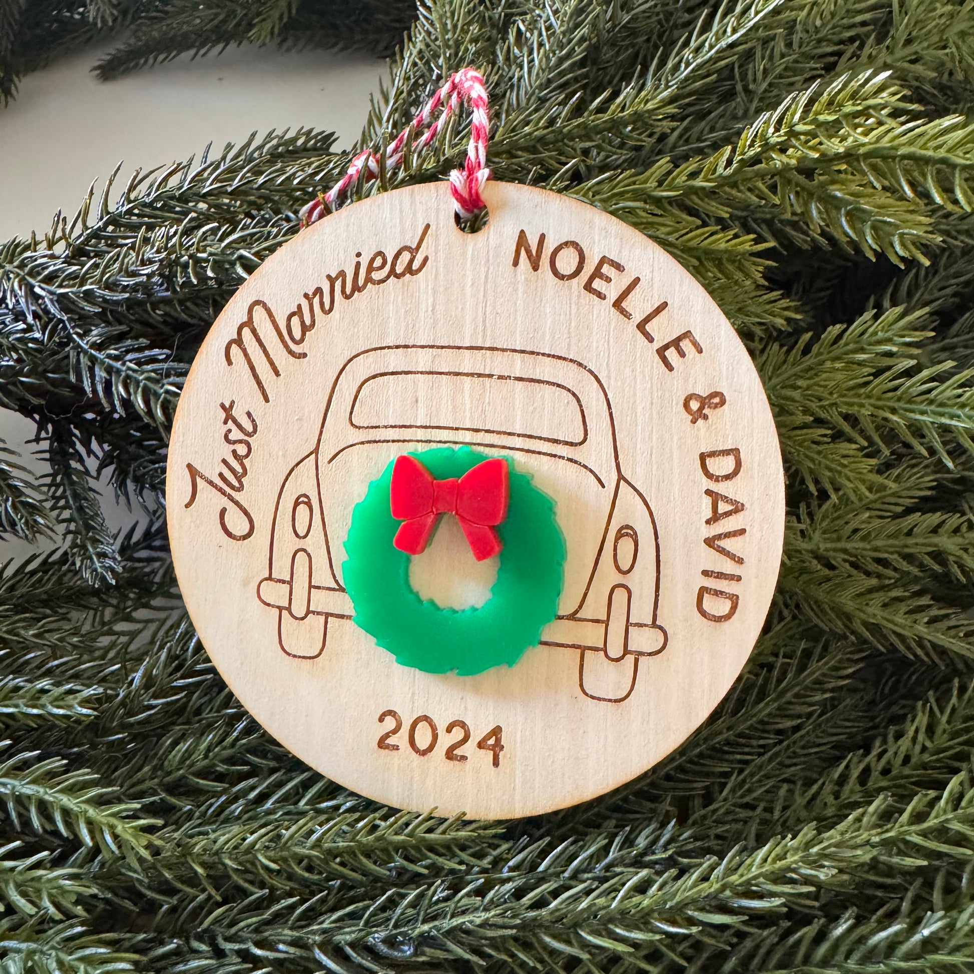 Personalized Wedding Ornament