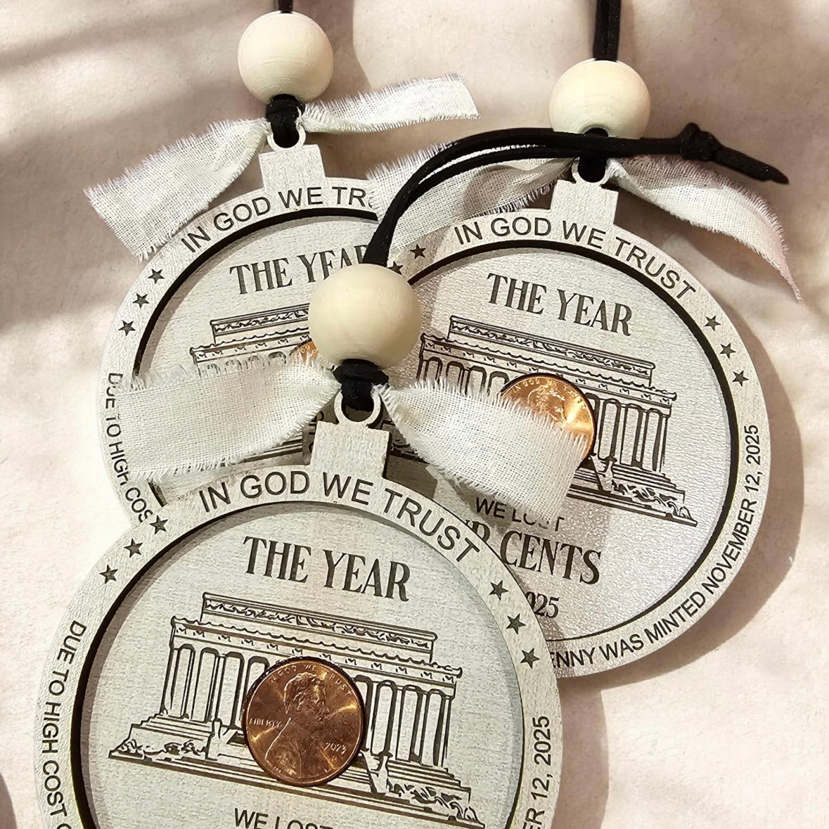 Penny commemorative ornament