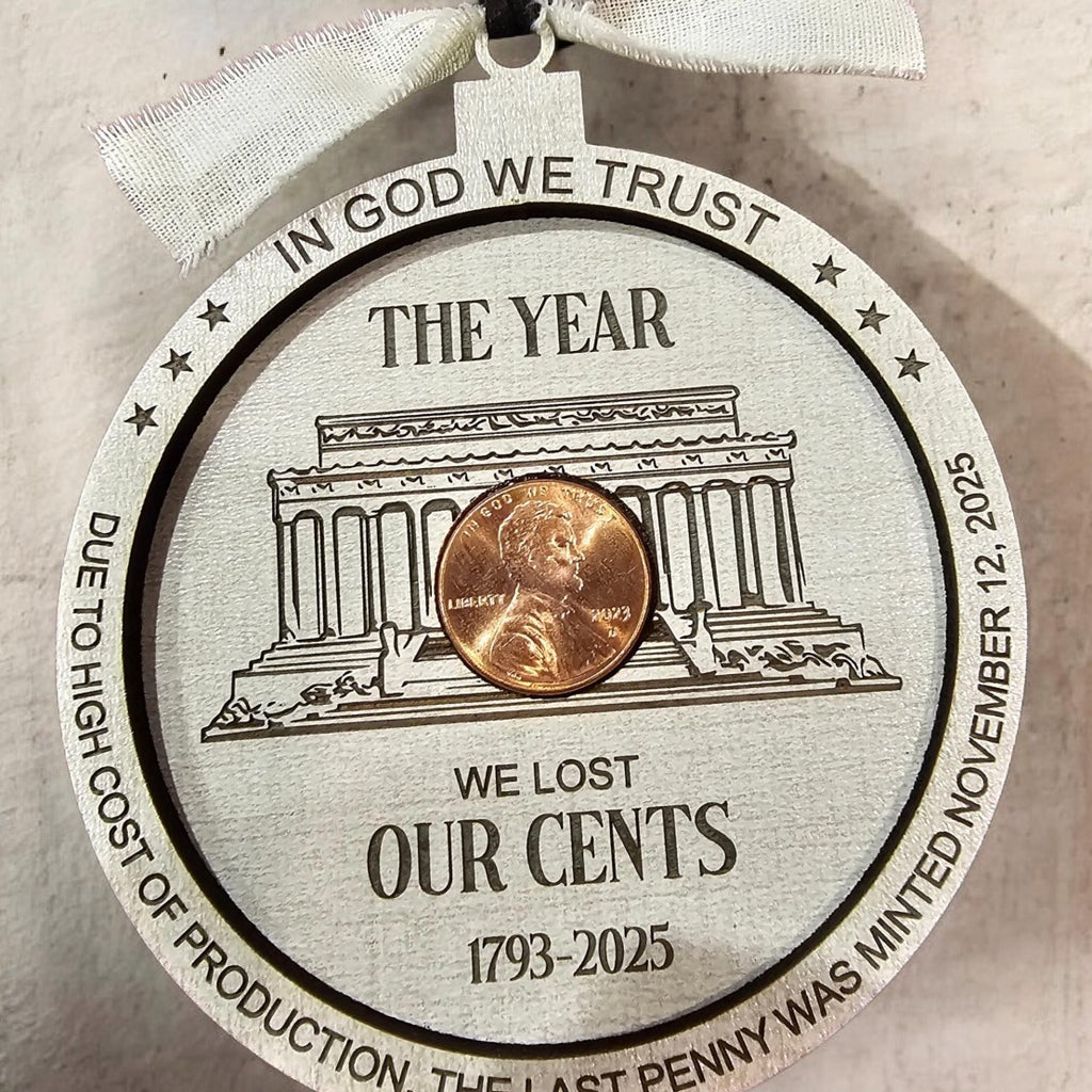 Penny commemorative ornament