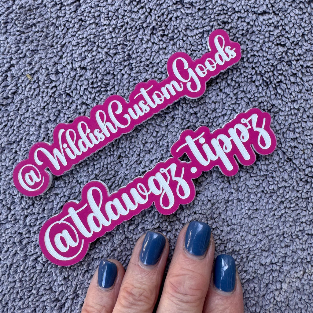 Engraved Watermark | Custom Logo for Product Photos