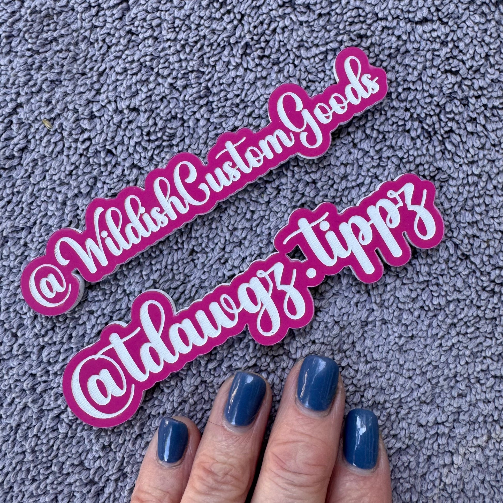 Engraved Watermark | Custom Logo for Product Photos