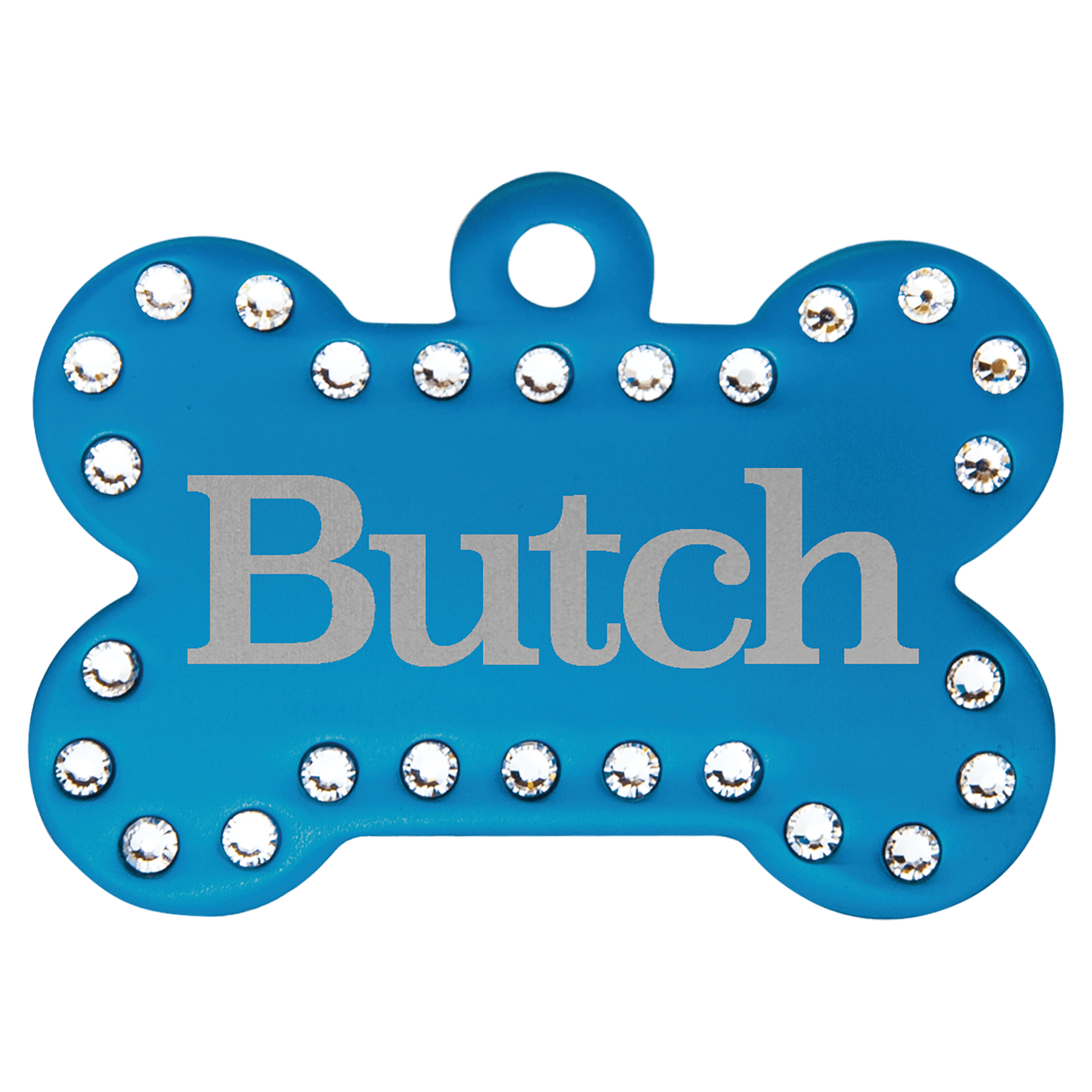 Swarovski Crystal Dog Tag