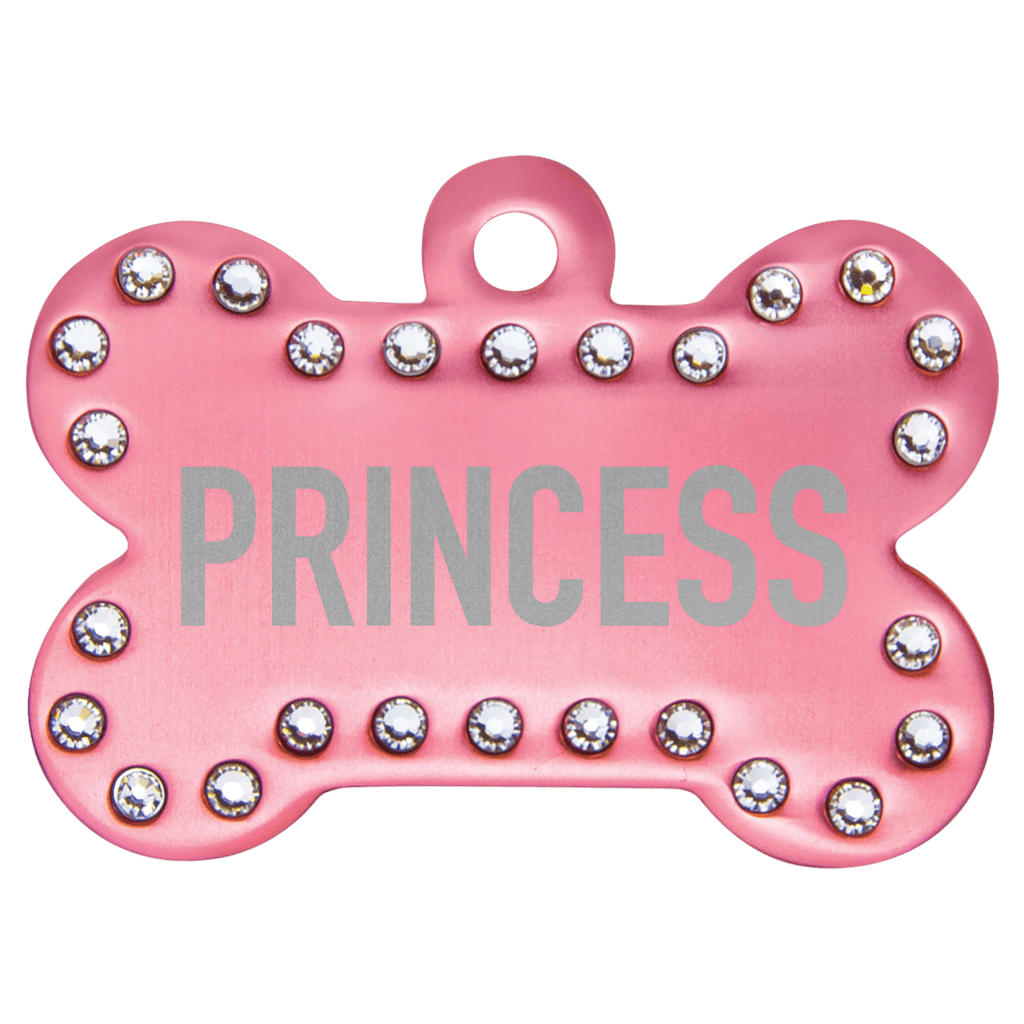 Swarovski Crystal Dog Tag