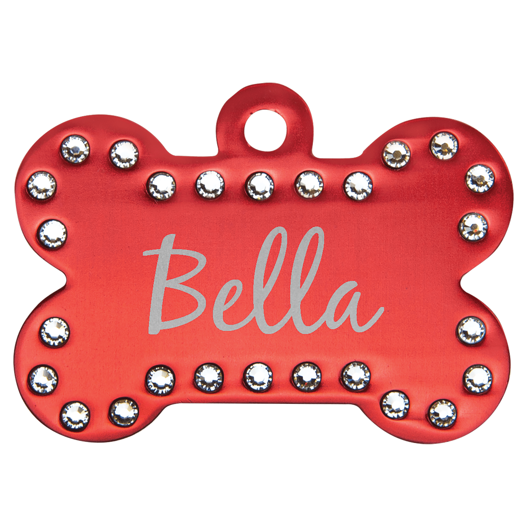 Swarovski Crystal Dog Tag