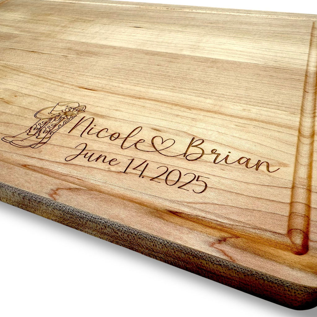 Custom American Maple Cutting Board