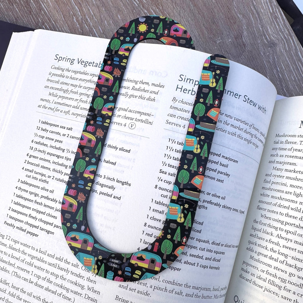 Giant Paperclip Bookmark - Camper