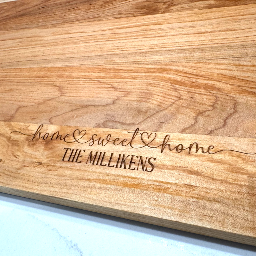 Custom American Maple Cutting Board