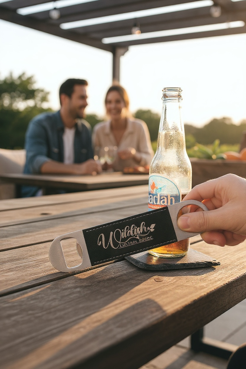 Custom Leatherette Bottle Opener
