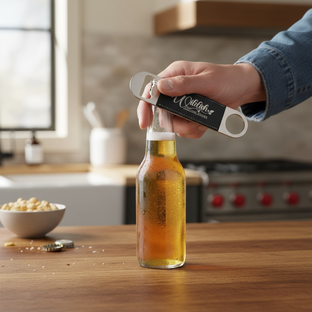 Custom Leatherette Bottle Opener
