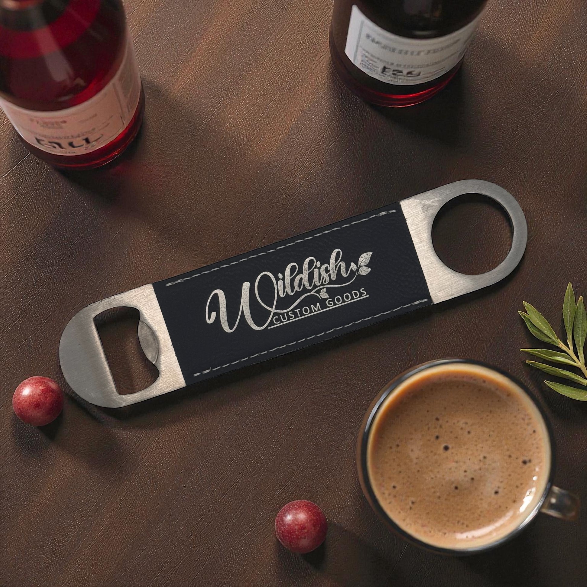Custom Leatherette Bottle Opener