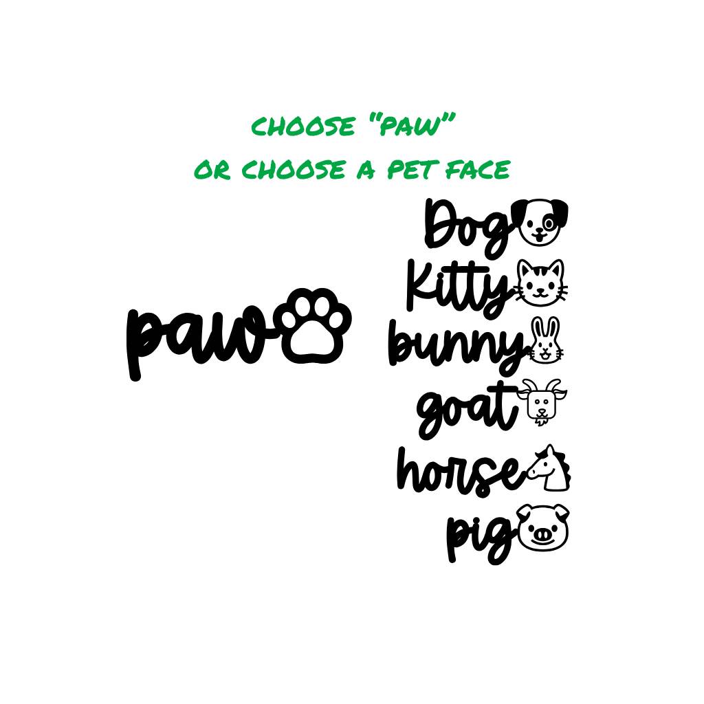 Enbroidered Wood Stocking Tag