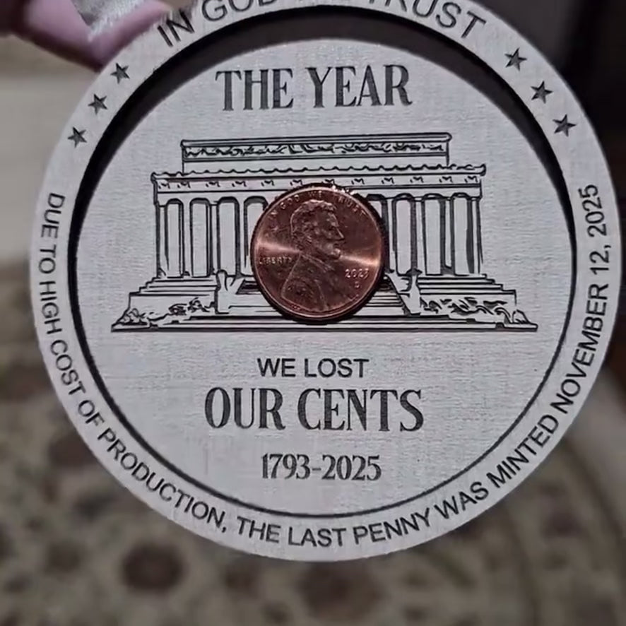 Penny commemorative ornament